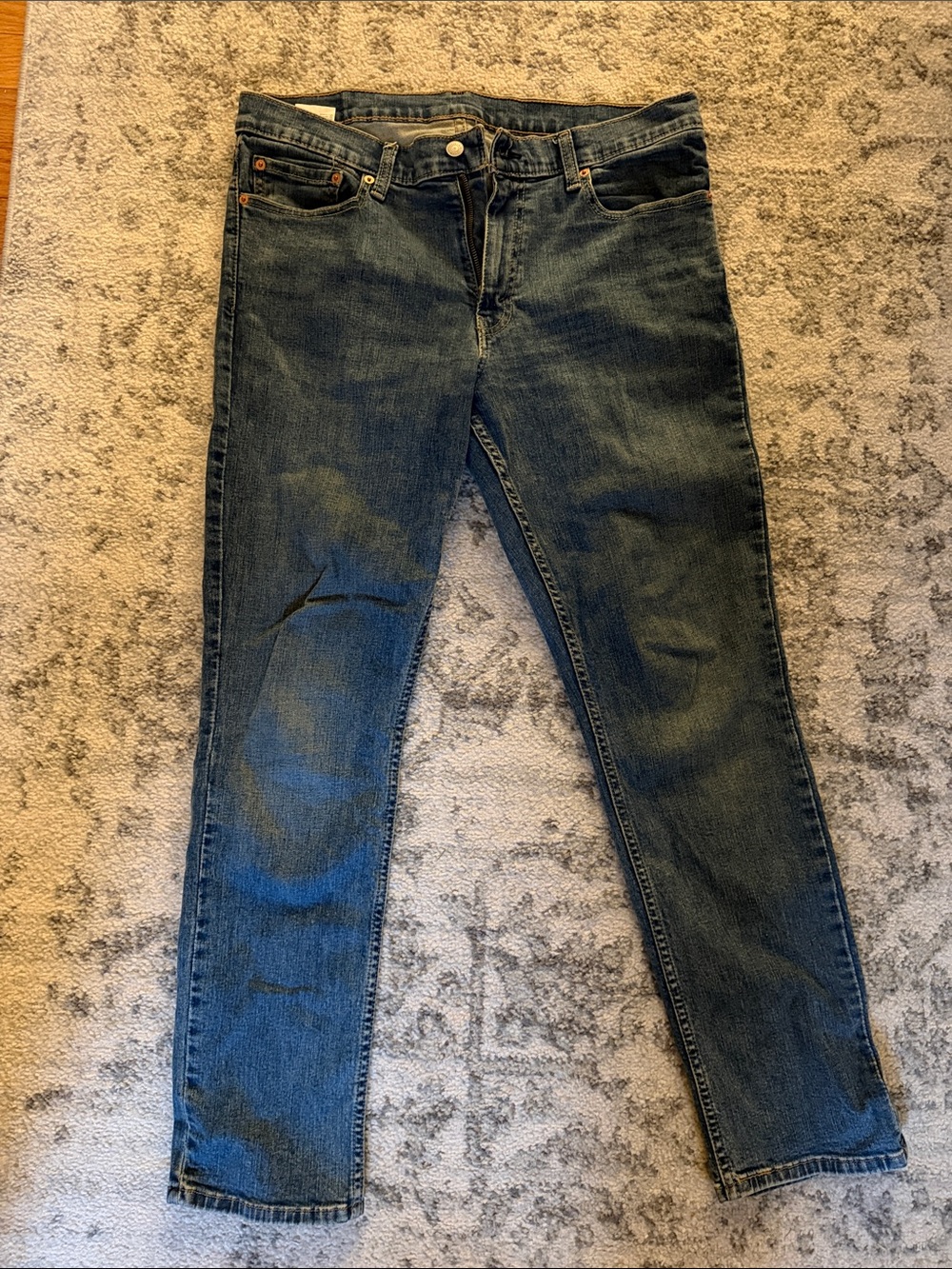 Levi's 511 Men's Slim Straight Jeans in Blue Denim